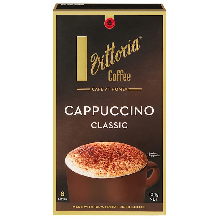 Vittoria Cappuccino Coffee Sachets