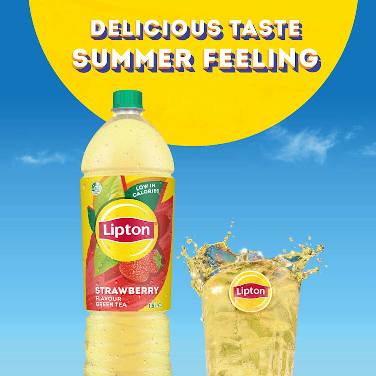 Lipton Ice Tea Strawberry Green Iced Tea