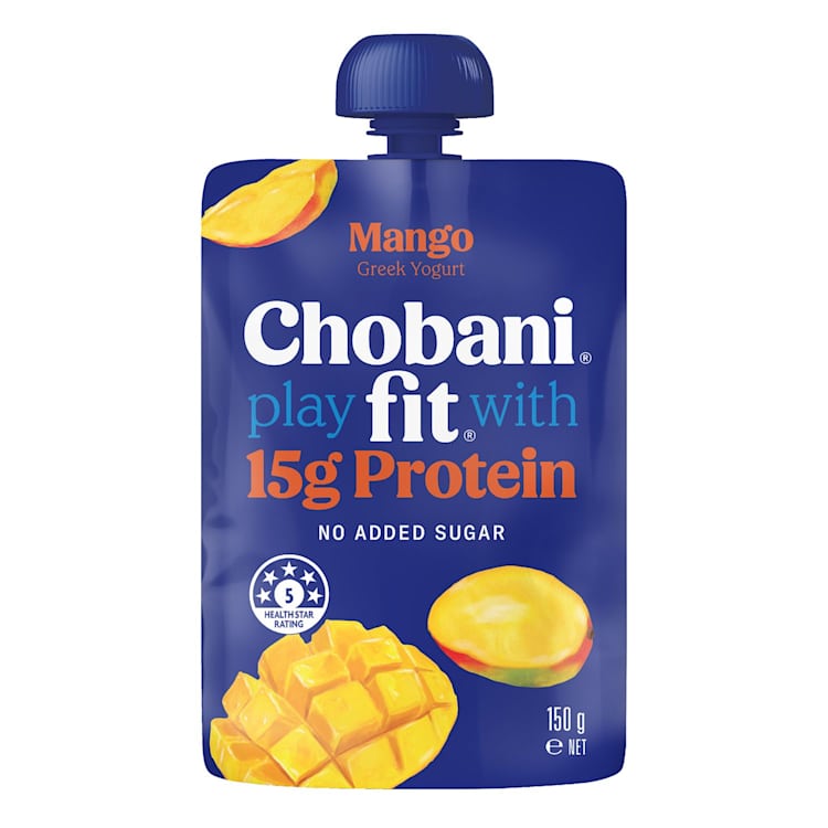 Chobani Fit Greek Yogurt Mango Pouch 