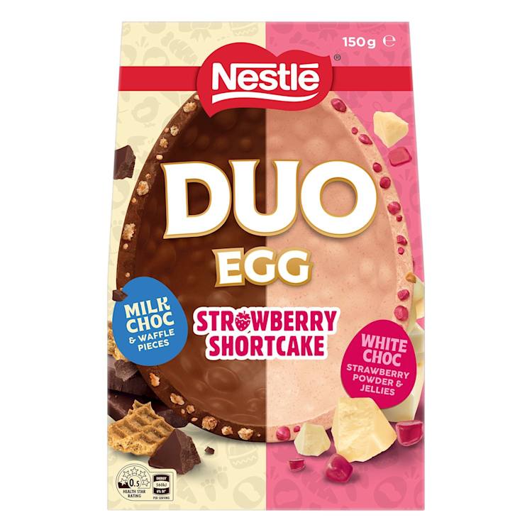 Nestle Chocolate Duo Eggs Casket Strawberry Shortcake 