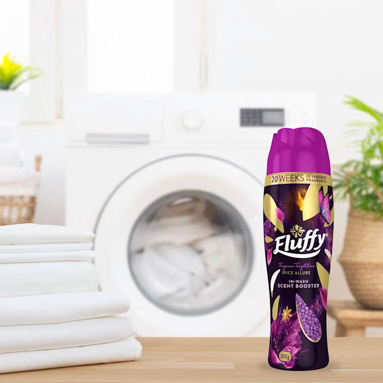 Fluffy Laundry In-Wash Scent Booster Beads Spice Allure Fragrance Temptations