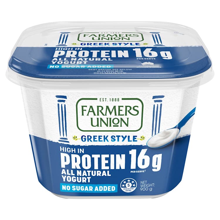 Farmers Union Greek Style High Protein Natural Yogurt