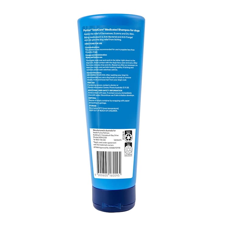 Purina Total Care Shampoo Shampoo Medicated Dog 