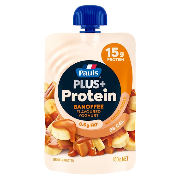 Pauls Plus Protein Banoffee Yoghurt