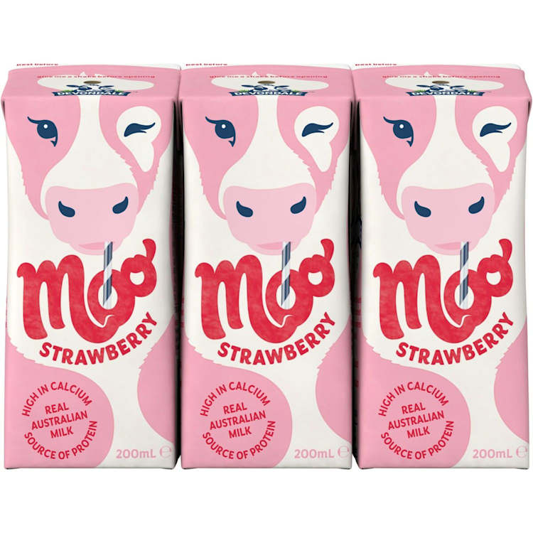 Devondale Moo Strawberry Flavoured Milk
