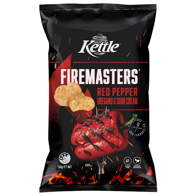 Kettle Potato Chips Red Pepper & Sour Cream