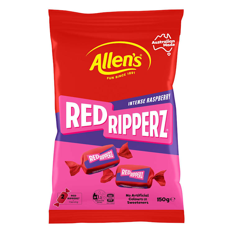 Allen's Confectionery Red Ripperz