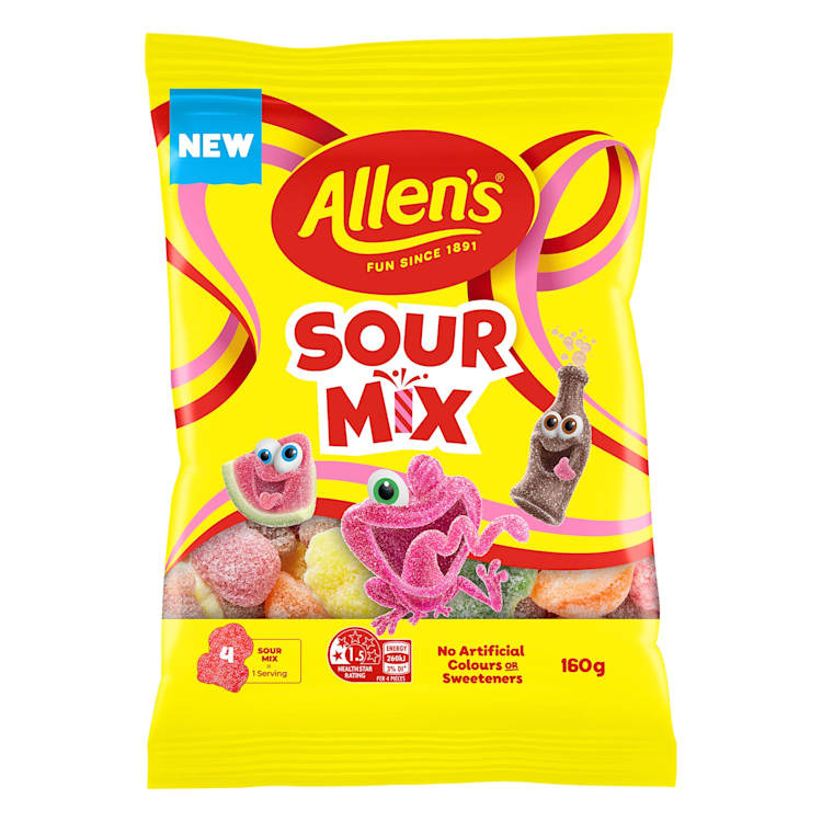 Allen's Party Mix Confectionery Sour 