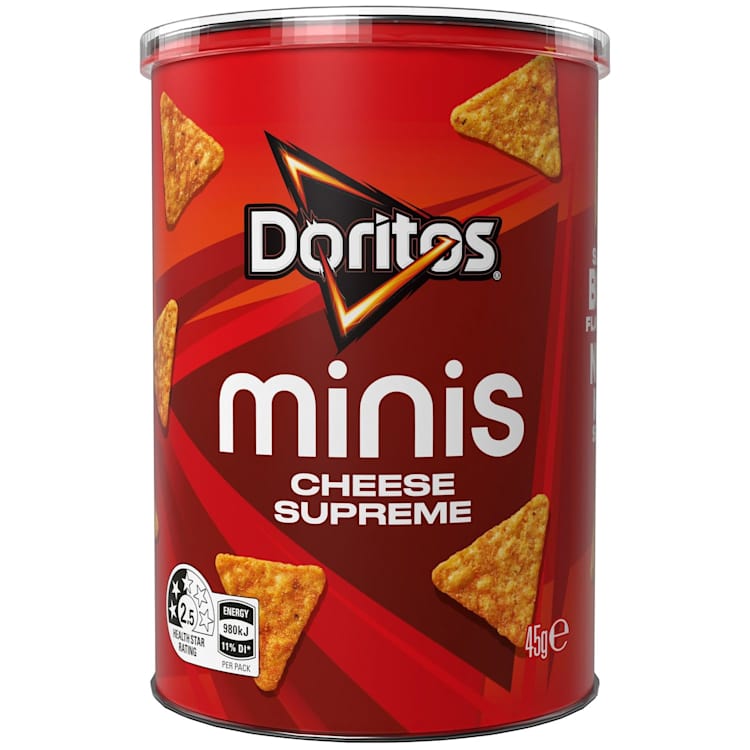 Doritos Minis Corn Chips Cheese Supreme 