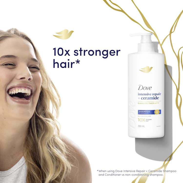 Dove Damage Therapy Shampoo Intensive Repair 