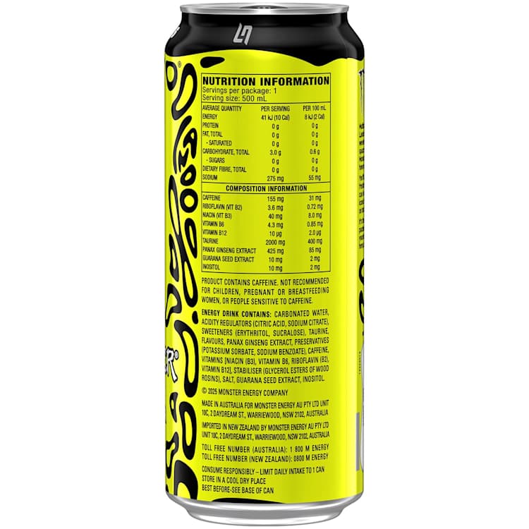 Monster Energy Lando Norris Cans
