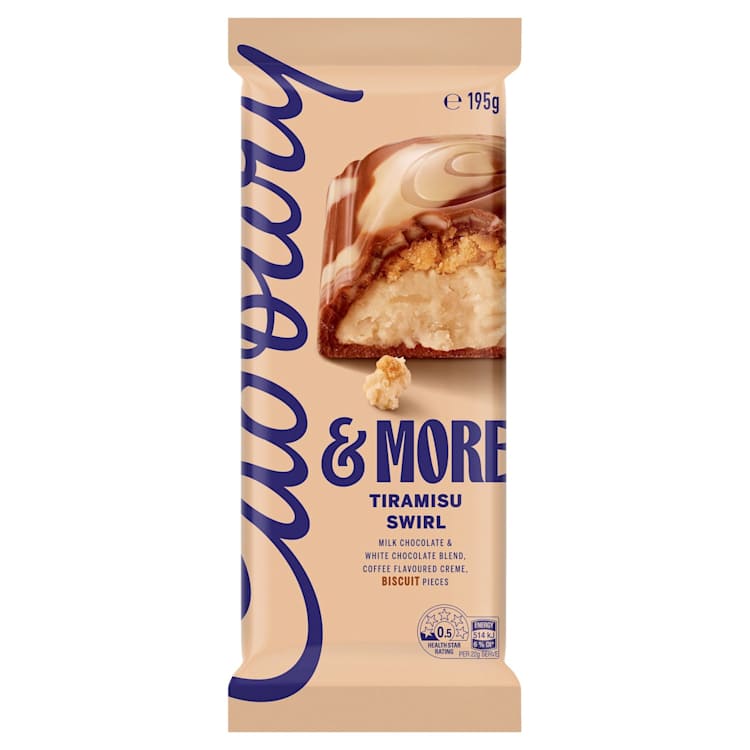Cadbury C&M Tiramisu Swirl