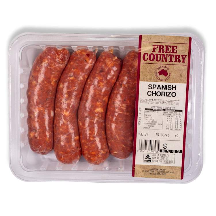 Free Country Spanish Chorizo