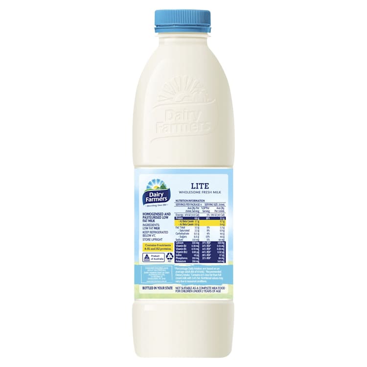 Dairy Farmers Lite Milk