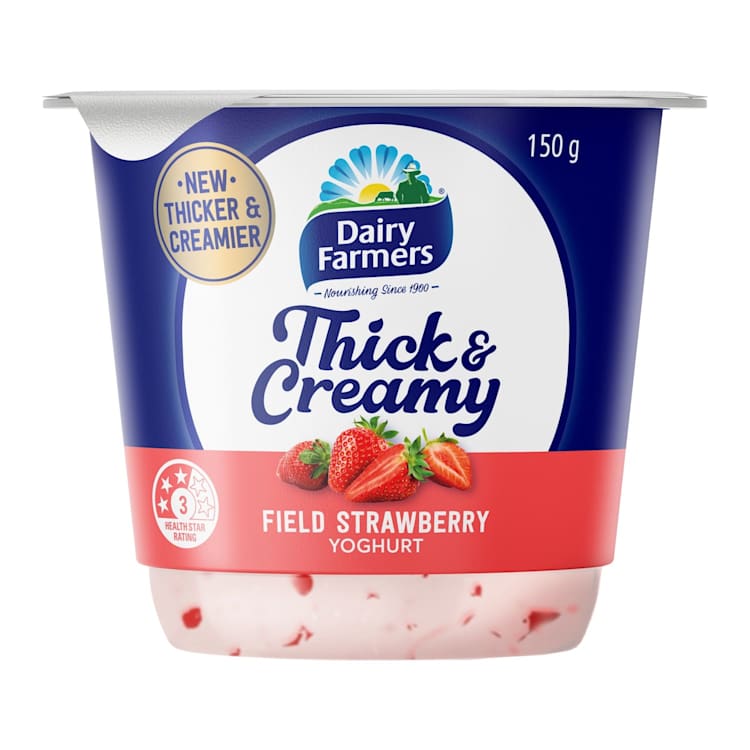 Dairy Farmers Thick & Creamy Yoghurt Strawberry