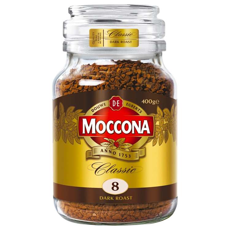 Moccona Freeze Dried Instant Coffee Classic Dark Roast