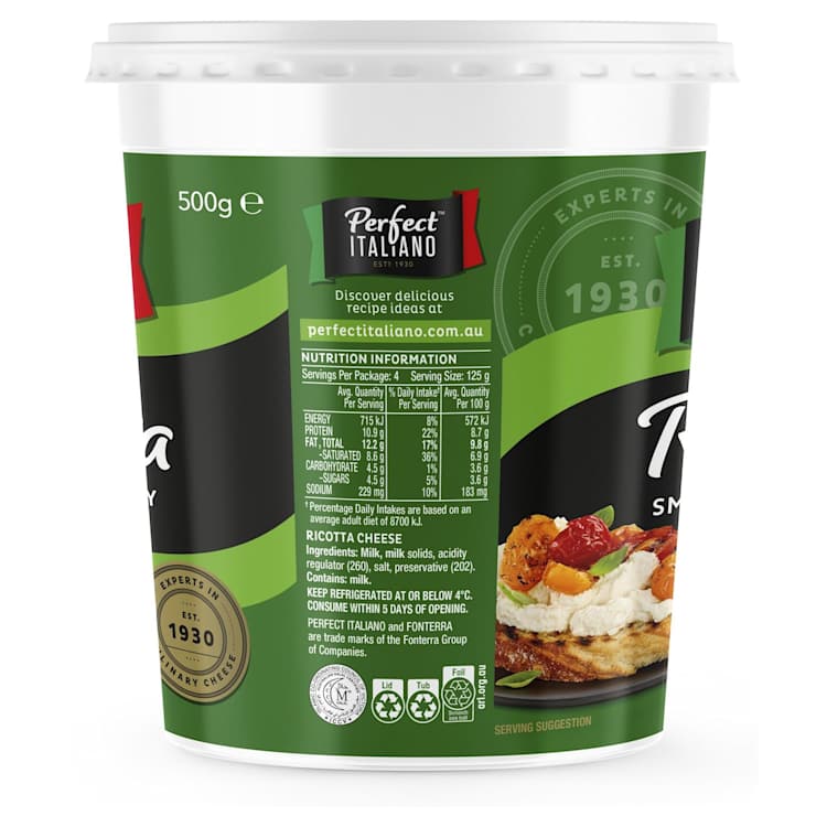 Perfect Italiano Ricotta Cheese