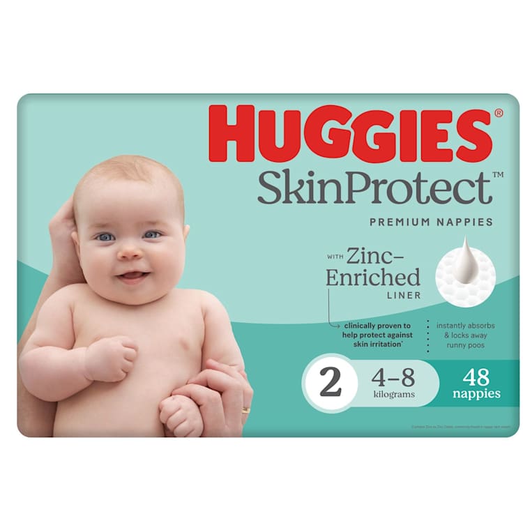 Huggies Infant Nappies Size 2 (4-8kg)