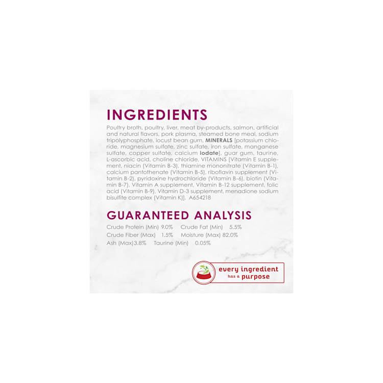 Fancy Feast Adult Savory Centers Patè With Salmon And A Gourmet Gravy Center Wet Cat Food