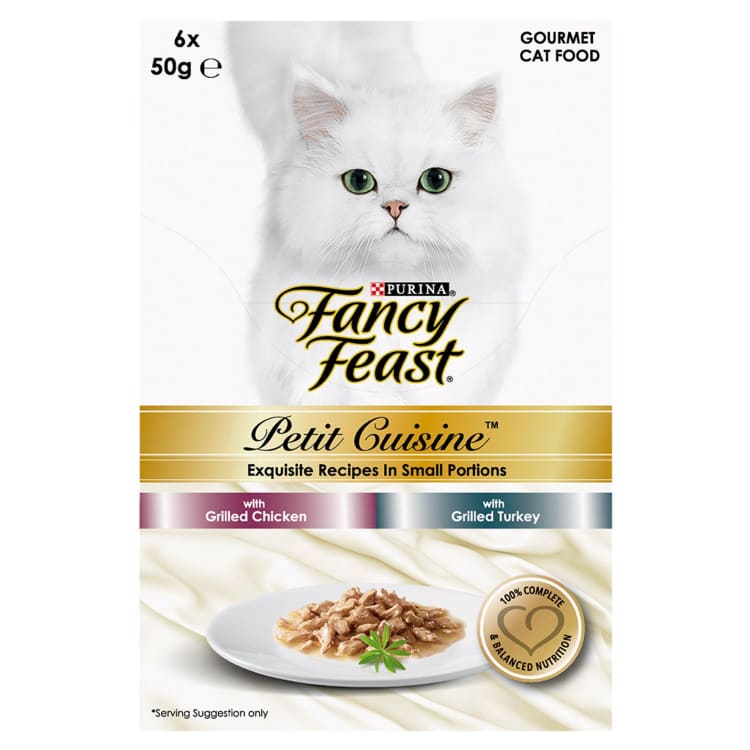 Fancy Feast Adult Petit Cuisine Chicken and Turkey Grilled Wet Cat