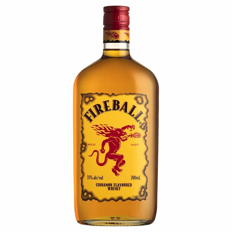 Fireball Cinnamon Whisky Bottle