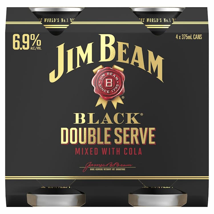 Jim Beam Black Double Serve