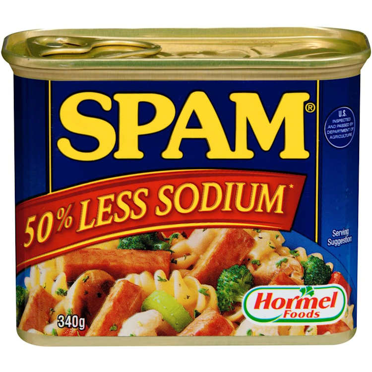 Spam Ham Spiced Low Salt