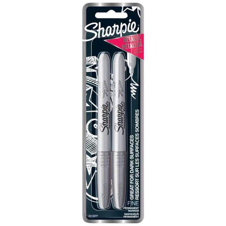 Sharpie Fine Permanent Marker Metallic Silver
