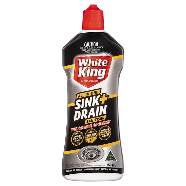 White King Sink & Drain Sanitiser