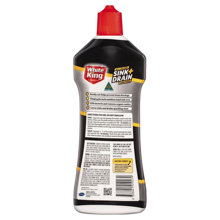 White King Sink & Drain Sanitiser