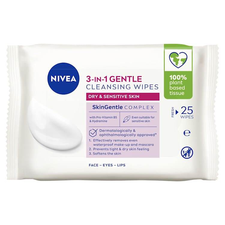 NIVEA 3in1 Gentle Cleansing Wipes