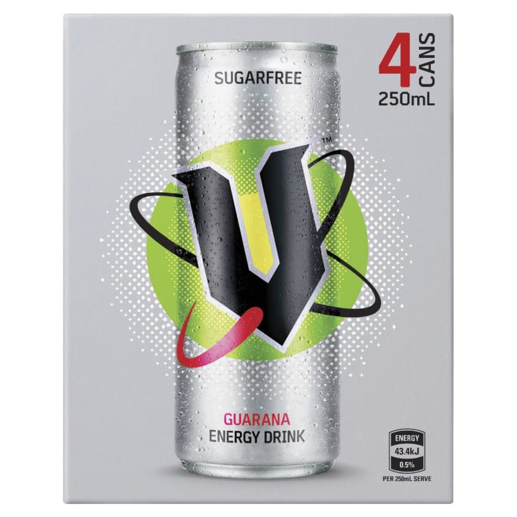 V Guarana Energy Drink Sugarfree