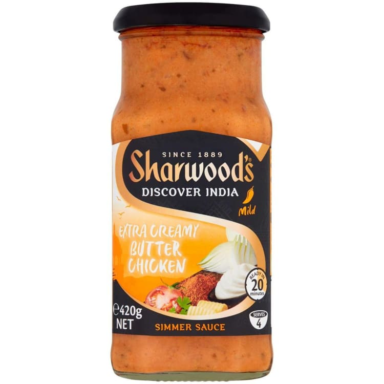 Sharwood's Extra Creamy Butter Chicken Simmer Sauce