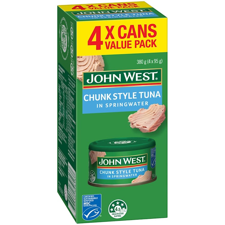 John West Tuna in Springwater Multipack
