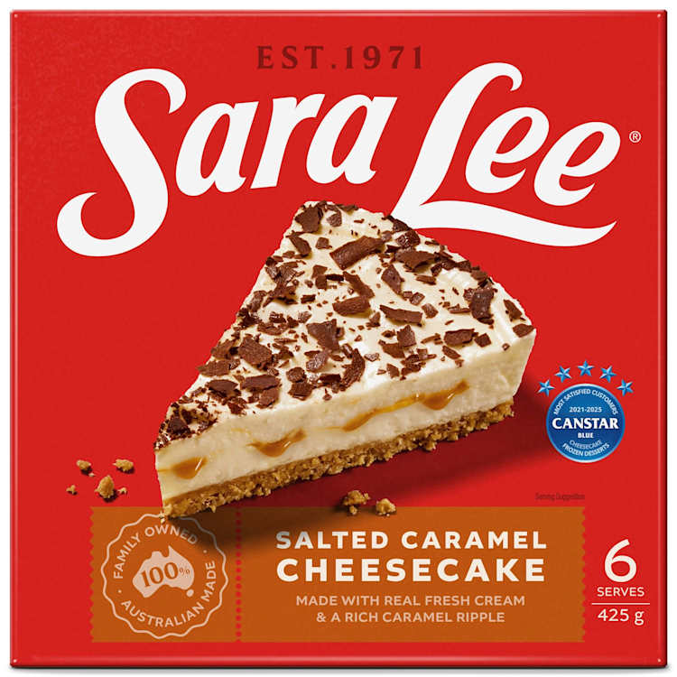 Sara Lee Salted Caramel Cheesecake