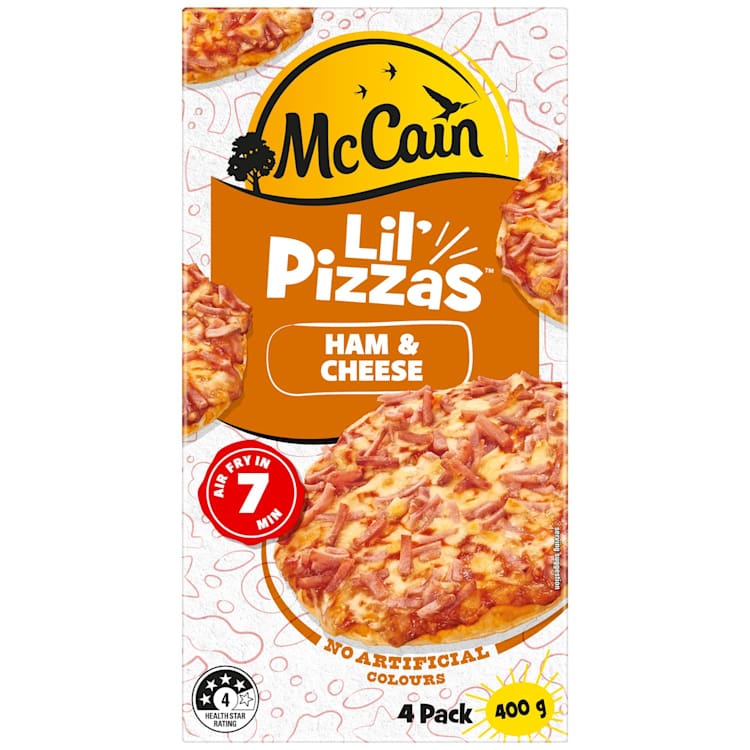 McCain Lil Pizzas Cheese & Bacon