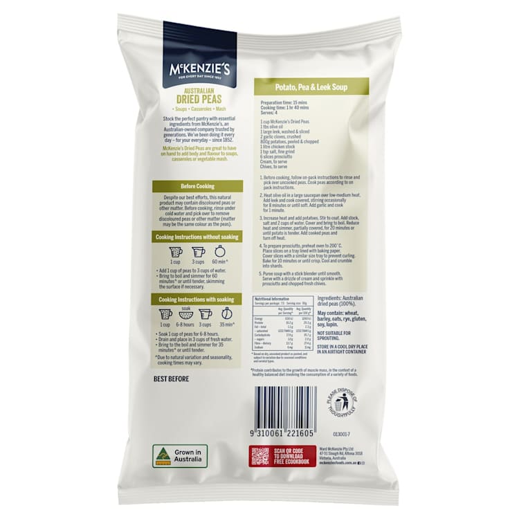 McKenzie's Dried Peas