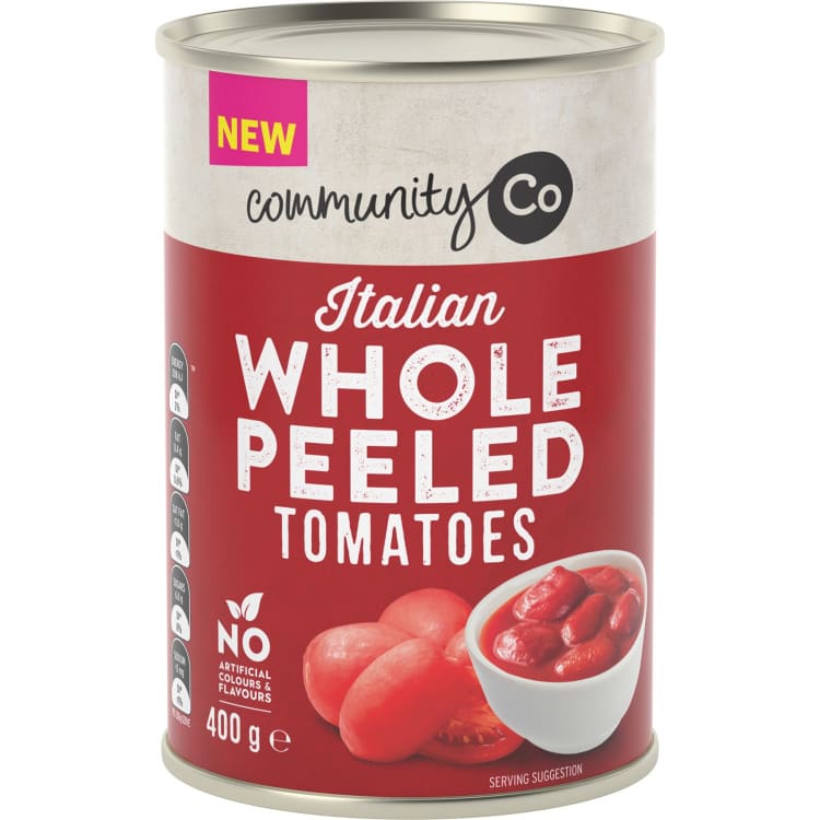 Community Co Whole Peeled Tomatoes