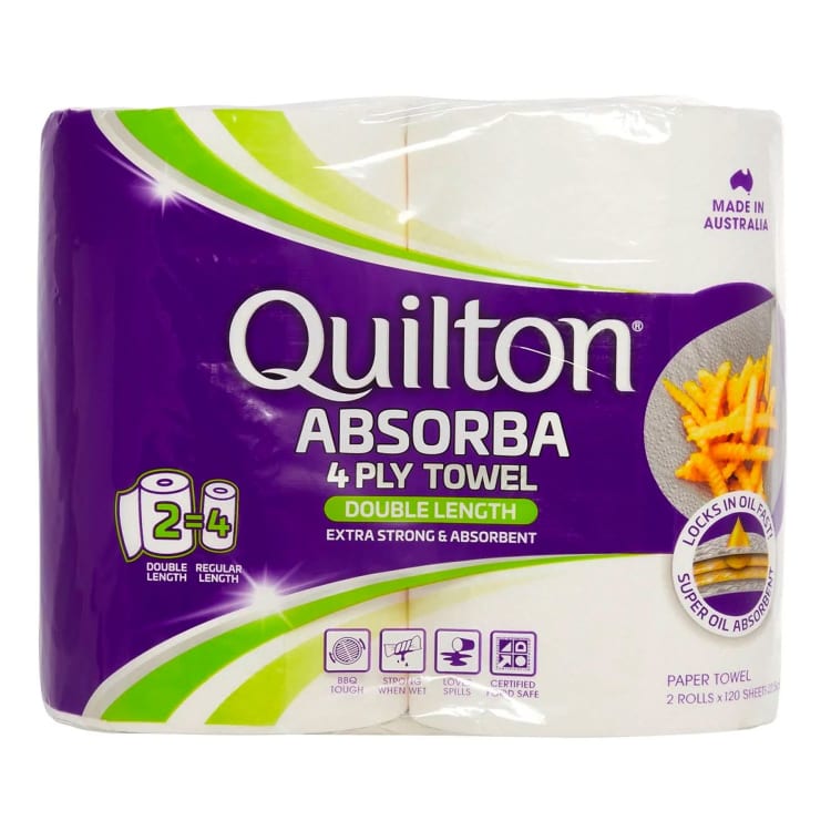Quilton Absorba 4 Ply Double Length Paper Towels
