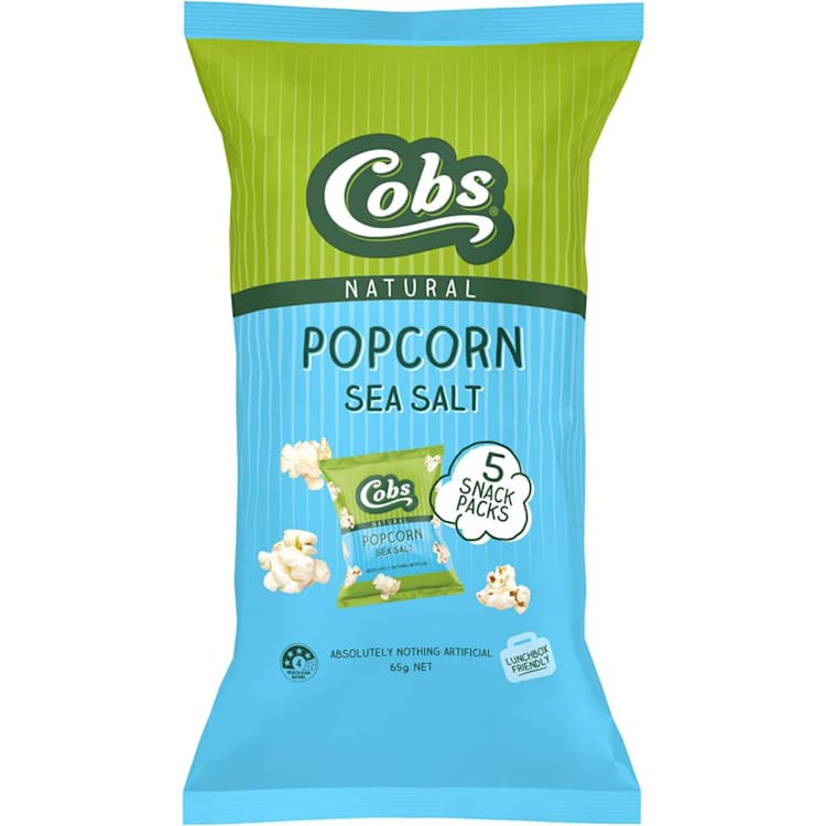 Cobs Popcorn Sea Salt Multipack Gluten Free