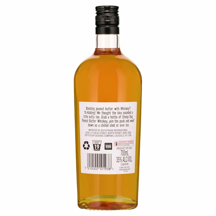 Sheep Dog Peanut Butter Whiskey 35% Bottle