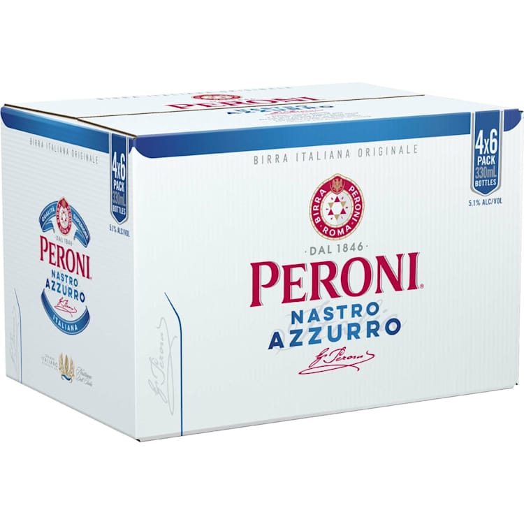Peroni Nastro Azzurro 5.1% Bottles