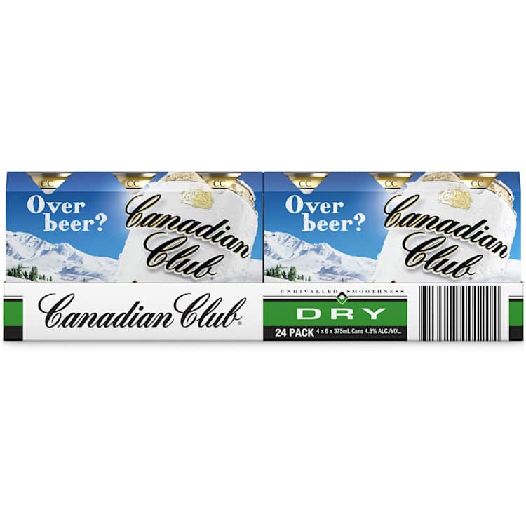 Canadian Club & Dry Bottle