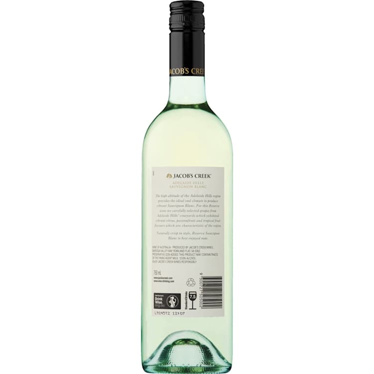 Jacob's Creek Reserve Adelaide Hills Sauvignon Blanc