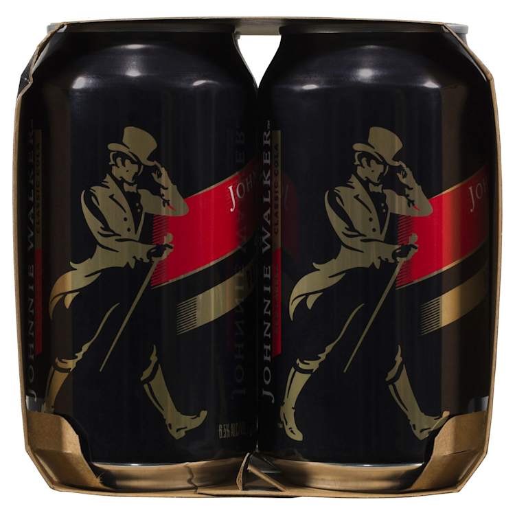 Johnnie Walker Red Label & Classic Cola Premium Serve 6.5% Can