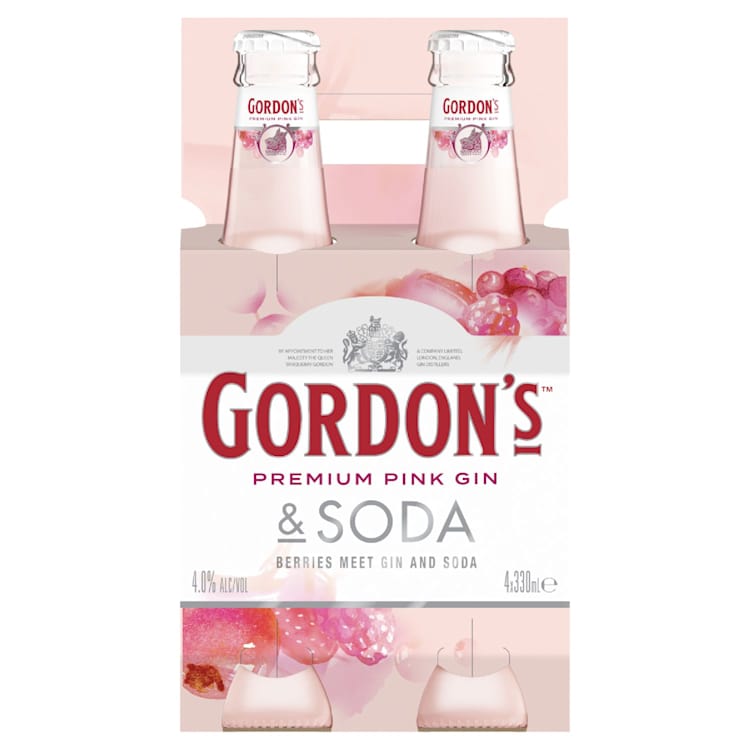 Gordon's Premium Pink Gin & Soda