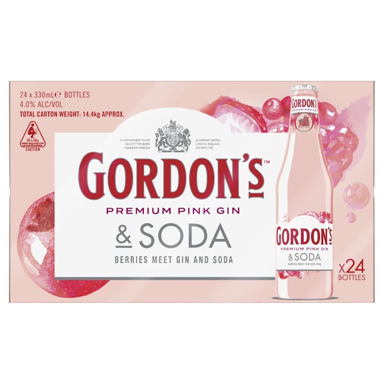 Gordon's Premium Pink Gin & Soda