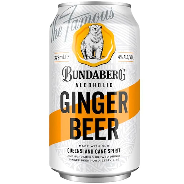Bundaberg Alcoholic Ginger Beer 4%