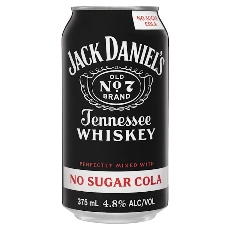 Jack Daniel's Double Jack & No Sugar Cola