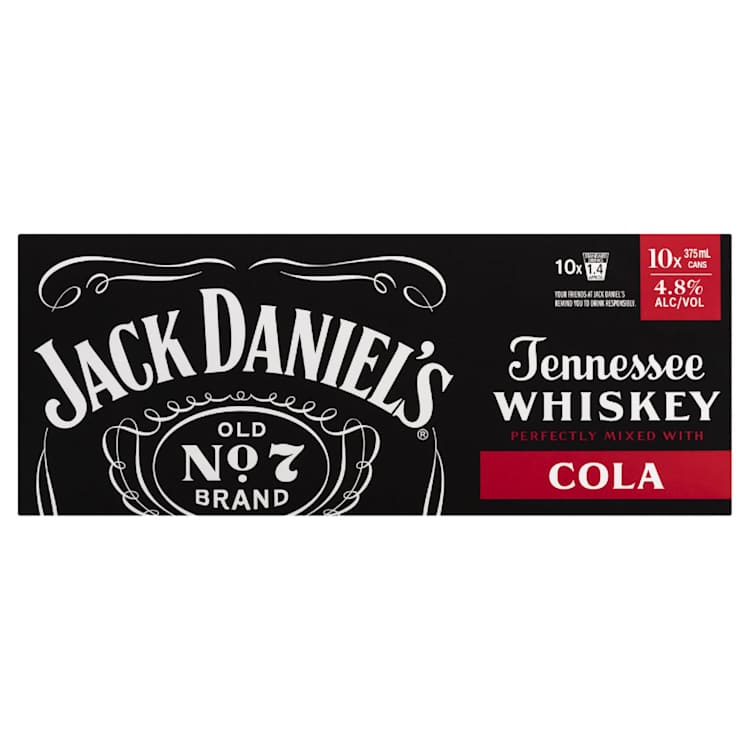 Jack Daniel's & Cola Can